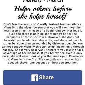 Meet your Posher, Vianelly